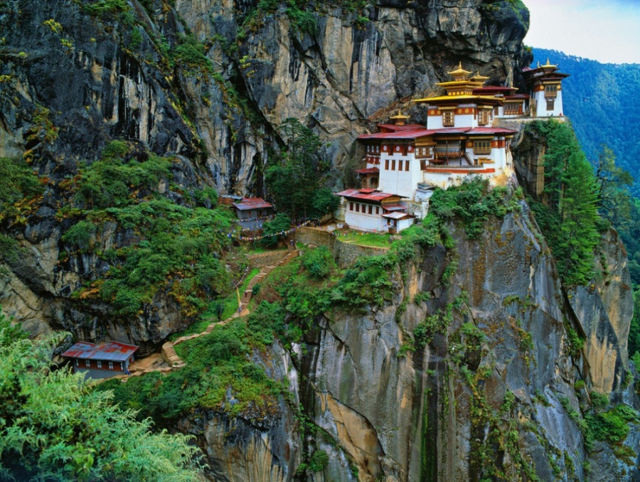 Monasterio «Ninho do Tigre», Butão